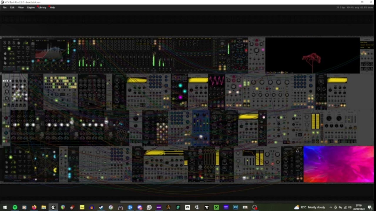 Bitmasher - this machine kills breakbeats (glitch, breakbeat, ambient, vcv rack)