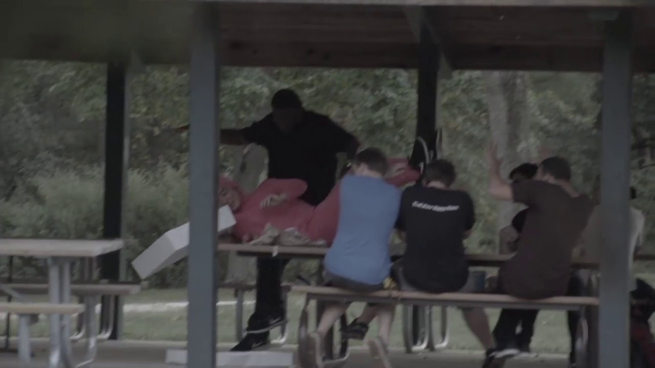 pink guy ruins picnic while emotional wii music plays in the background