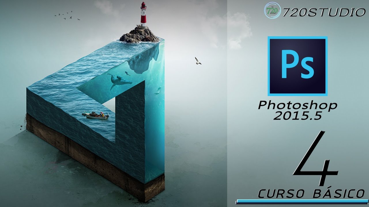 Curso Básico Photoshop CC 2015 (2016) Parte 04 - Tutorial para principiantes en español