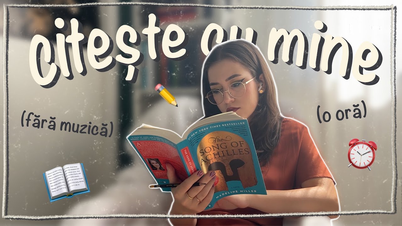 citește cu mine timp de o oră ⏰📖 (fără muzică, cu timer și o scurtă pauză)