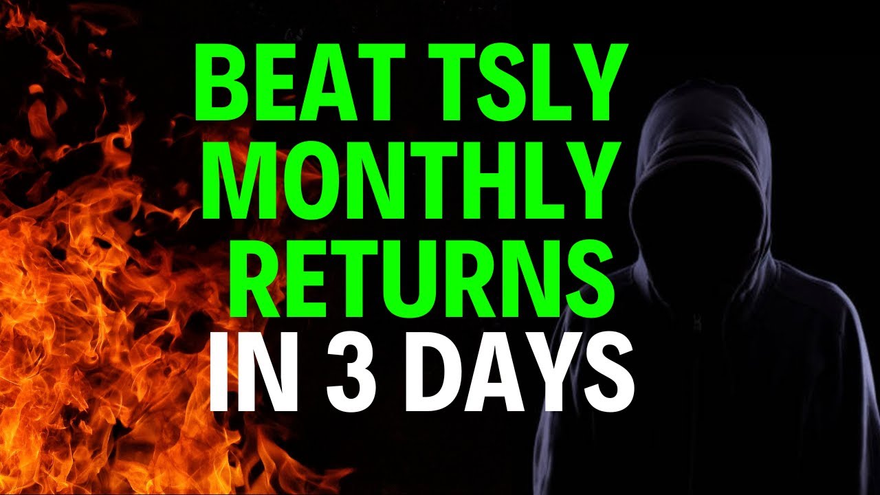 TSLY ETF - Watch this video before buying yieldmax tsly etf