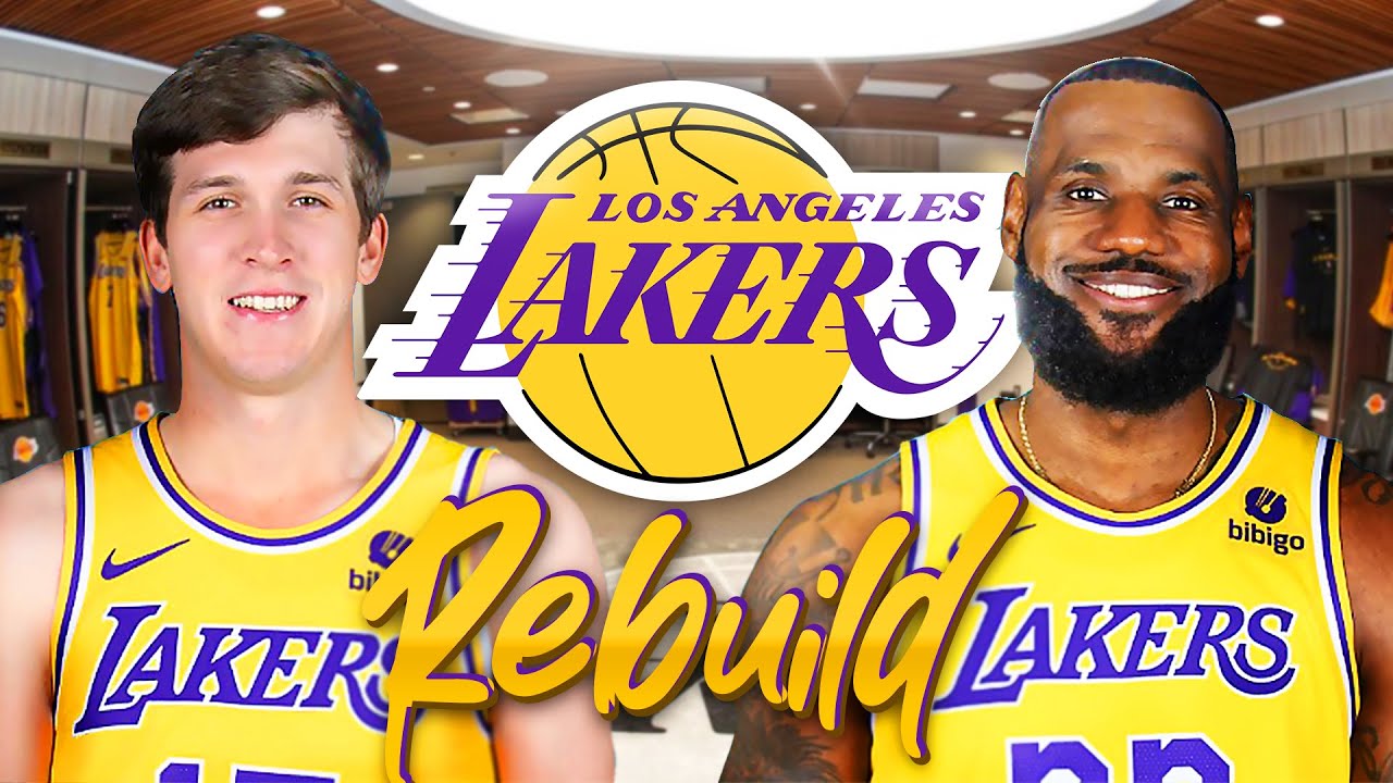 Rebuilding the Los Angeles Lakers in NBA 2K24