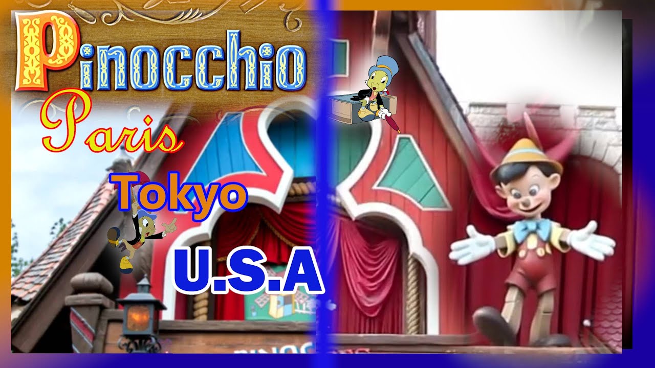 What you've been missing from the Pinocchio ride! Parallel Disney