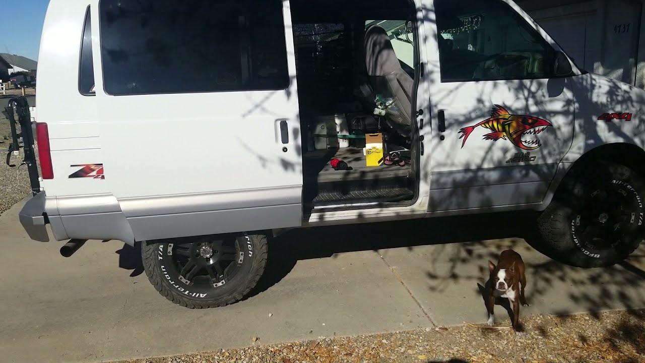 Astro van 4x4 build part 2