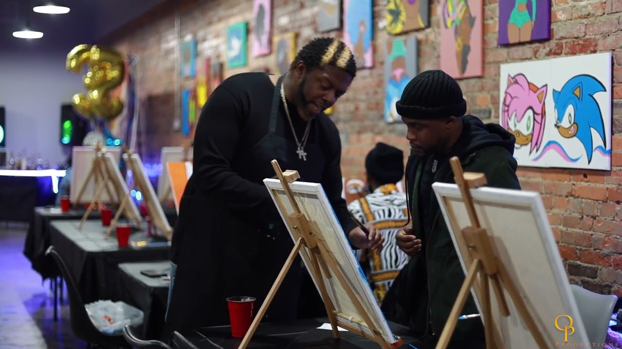Paintnplaygoldsboro,NC sipnpaint #glowpaint #trapnpaint #paintnpraise #sipandpaint