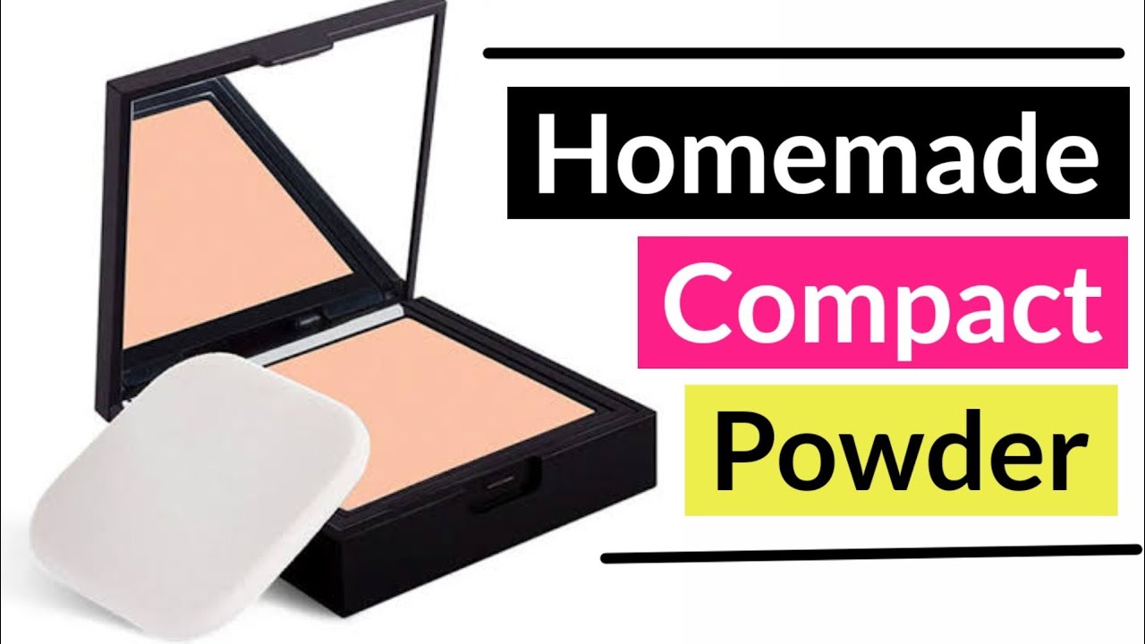 how to make compact powder at home without foundation | diy compact powder | homemade compact powder