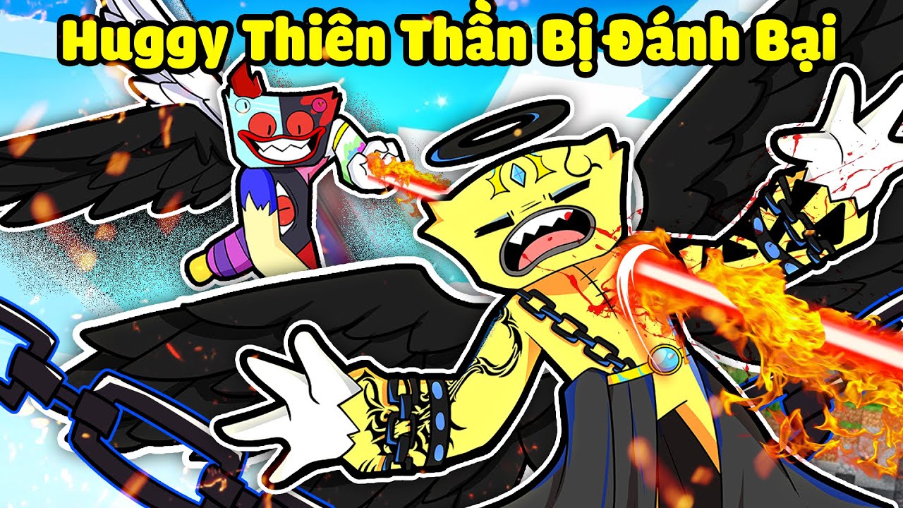 HIHA HỐT HOẢNG VÌ HUGGY NHÂN TẠO ĐÁNH BẠI HUGGY THIÊN THẦN SA NGÃ * ĐẠI CHIẾN HUGGY LẦN 3 TẬP 9 😱😵💥