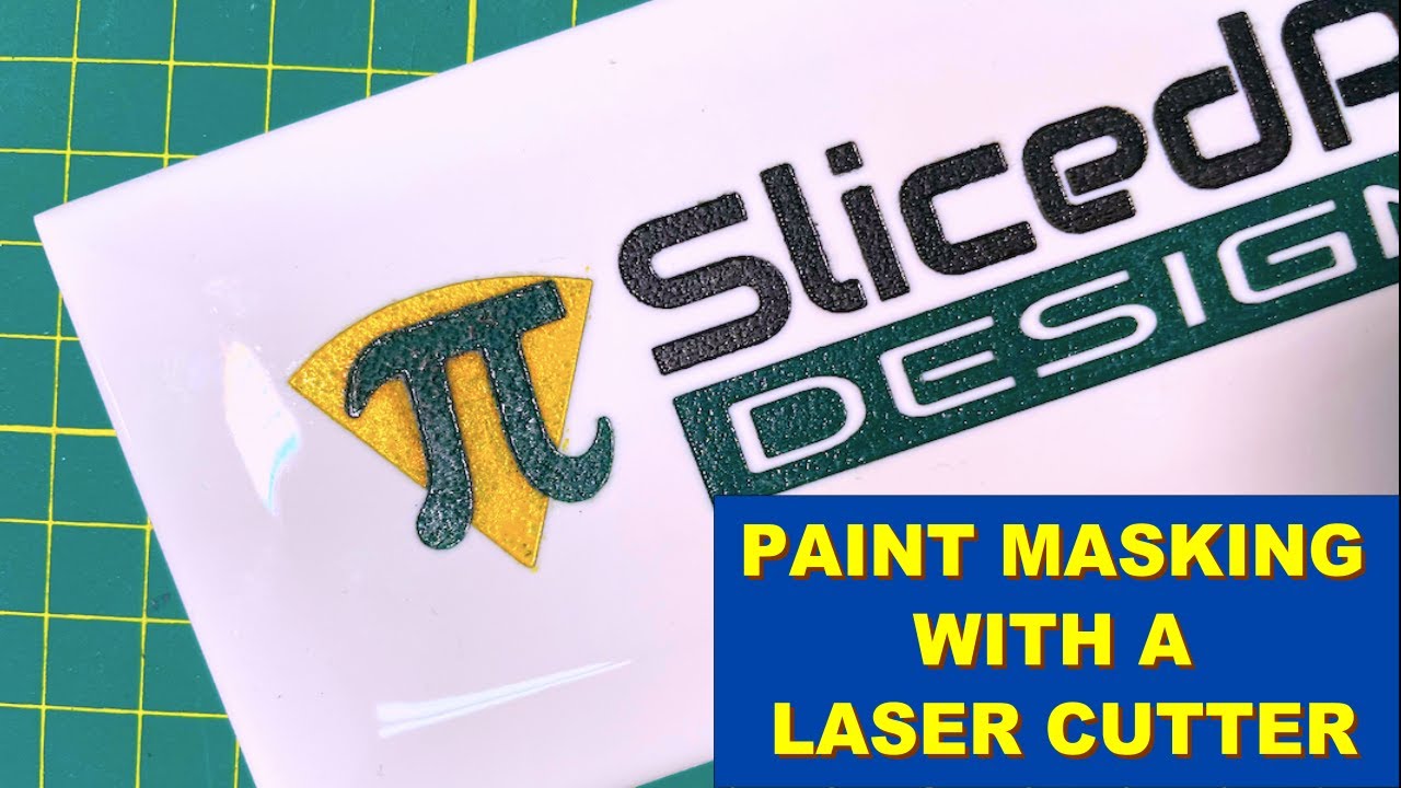 PAINT MASKING WITH A LASER CUTTER