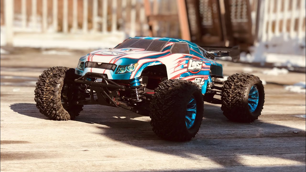 Losi Lst XXL2E on 4s