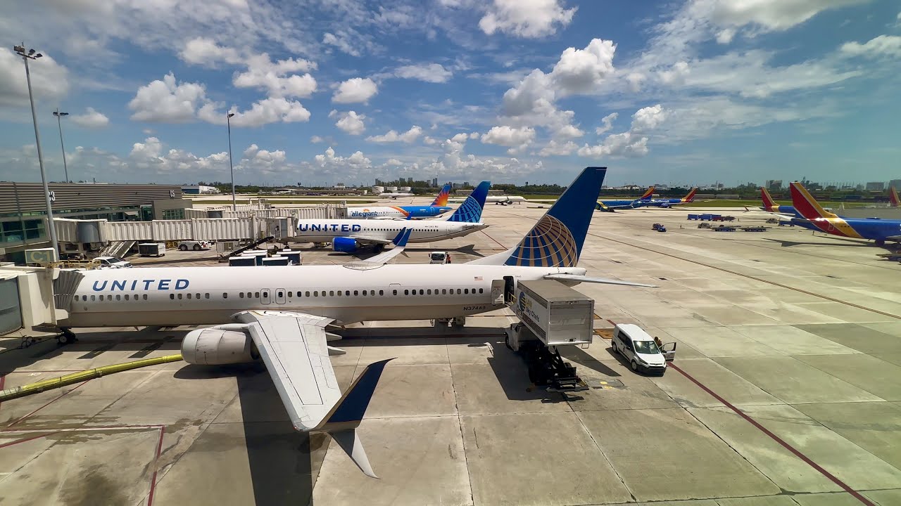 [4K] – Fort Lauderdale Time-Lapse – FLL – United Airlines – Boeing 737-900/ER & More – TLS Ep. 193