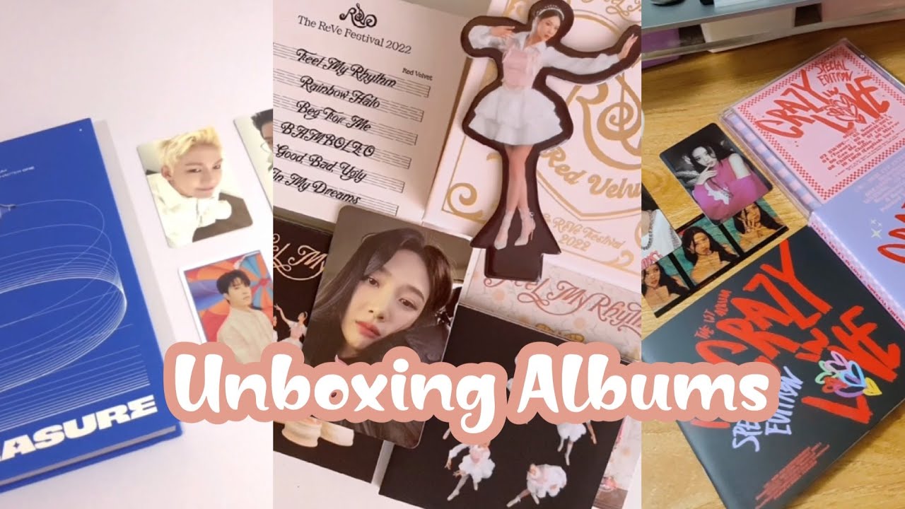 🏹⏳Unboxing Kpop Albums  #1 ✨| tiktok compilation |