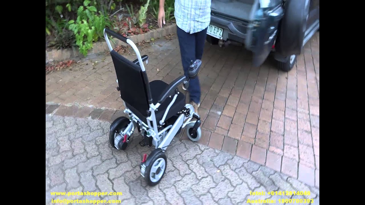 Portashopper Grand Travel Electric Wheelchair / Mobility Chair / Power Wheelchair