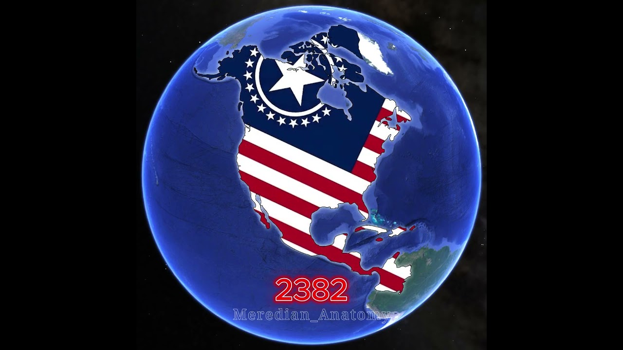 Growth of United States in 500 Years #shorts #history #earth