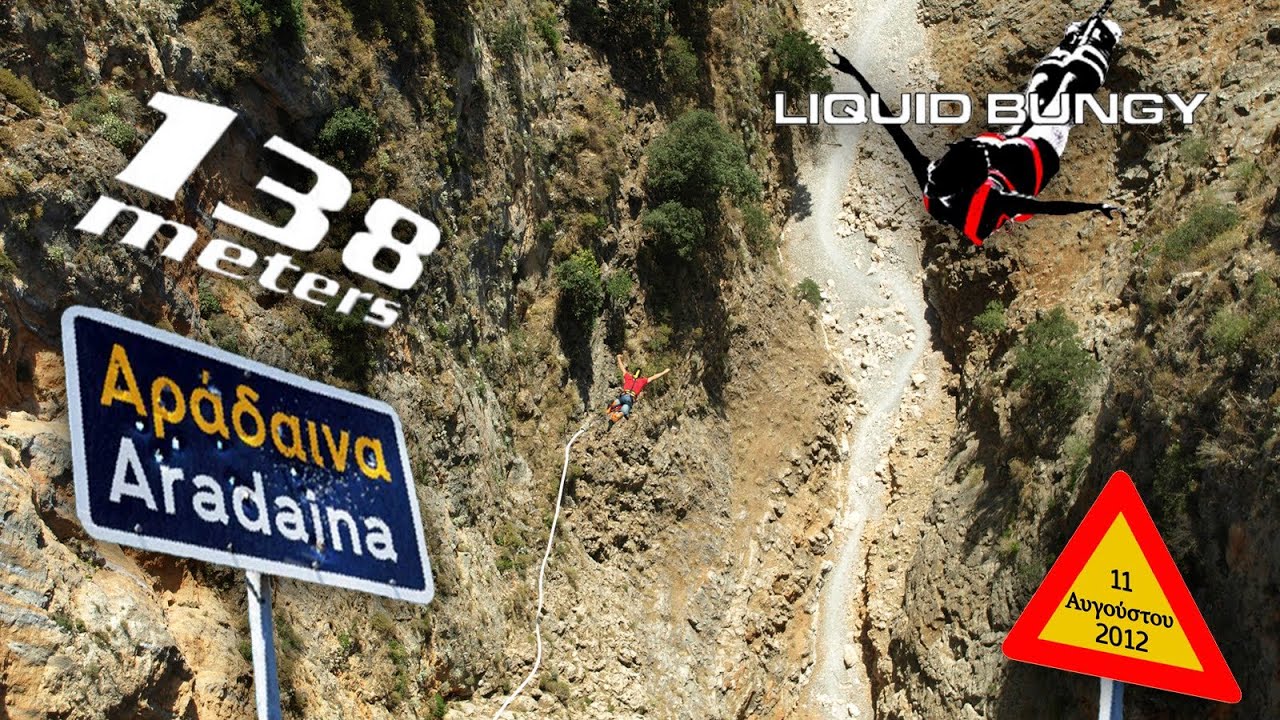 Liquid Bungy Aradaina Gorge Panos 11.8.2012