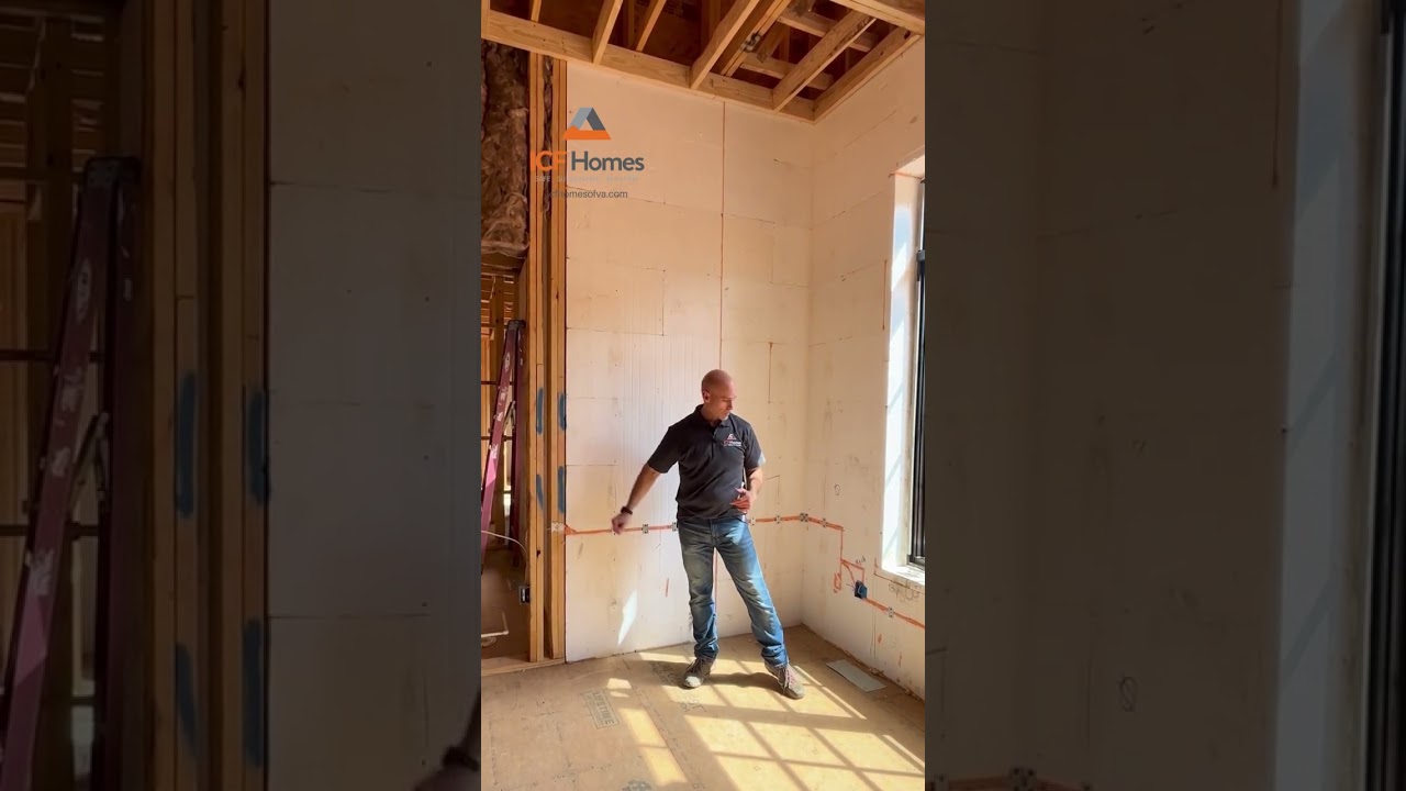 ICF Homes concrete homes before the drywall goes up.  Builder Dave walks you through