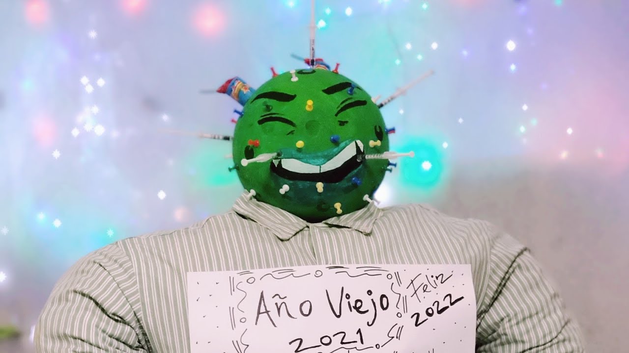Quema Del Año Viejo 2021 / Recibiendo El Año Nuevo 2022 / Barranquilla Colombia