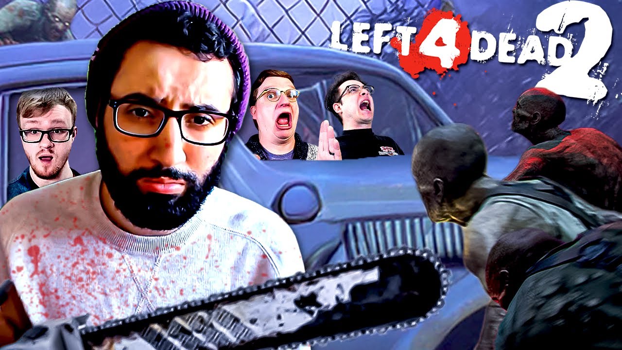 Left 4 Dead! Но мы тупые, чтобы выжить