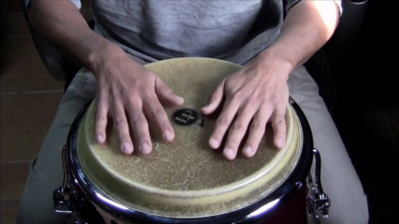Ejercicios técnicos en conga para tener un buen equilibrio en las manos.