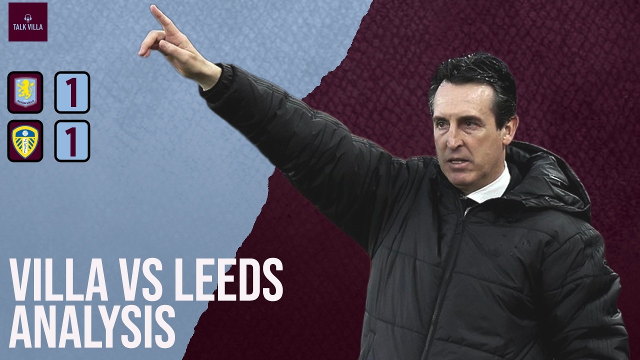 Abraham rescues point for Villa with late equaliser vs Leeds