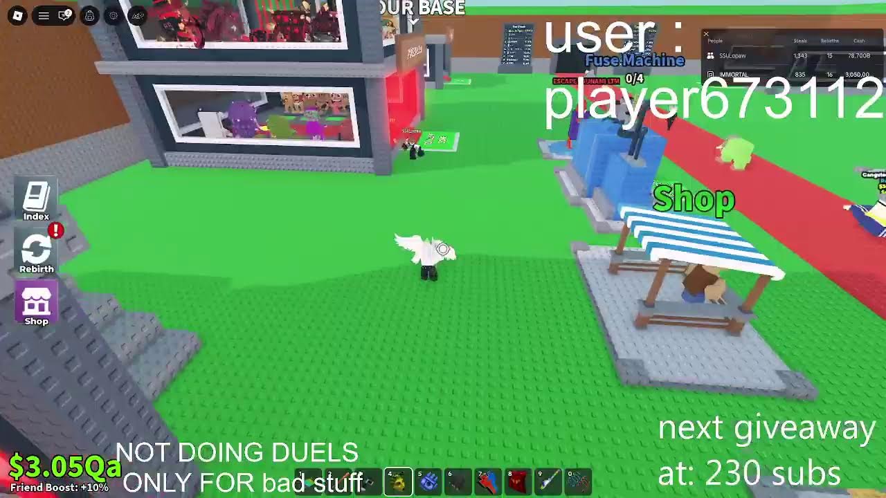 Steal A Brainrot // Trading || PVP