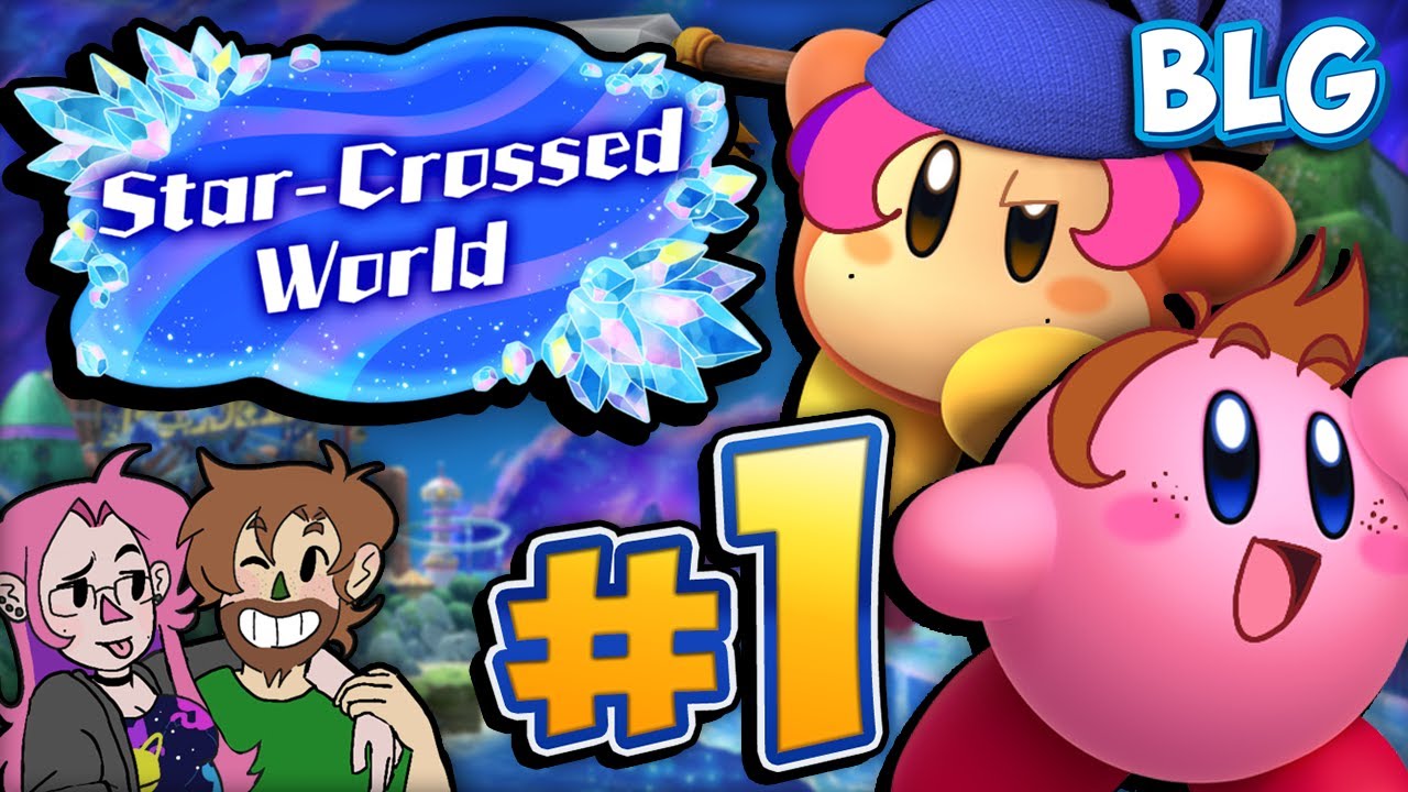 Lets Play Kirby and the Star-Crossed World - Part 1 - Star of Darkness