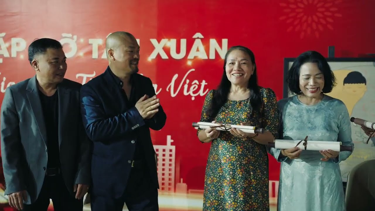 Trà nghệ gia Đỗ Công phục vụ Thư pháp Việt - Tiệc Khai xuân An Sinh Đường 2026