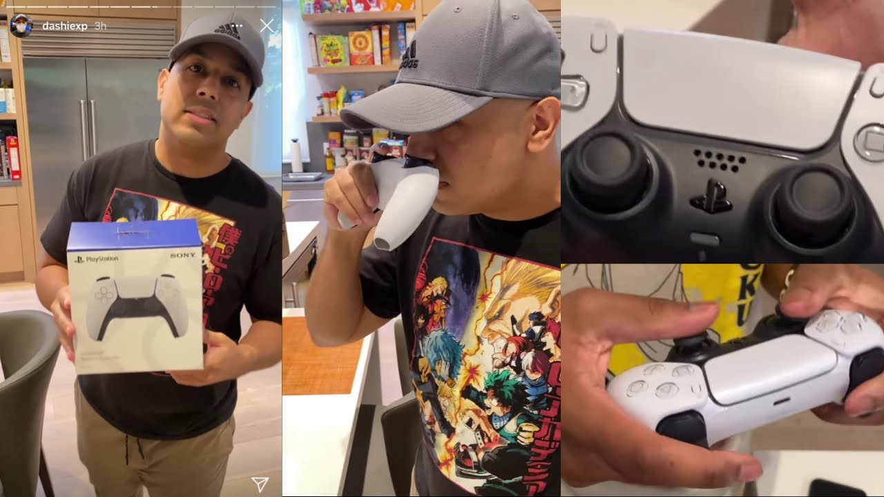 Dashie Unboxing The PS5 DualSense Controller