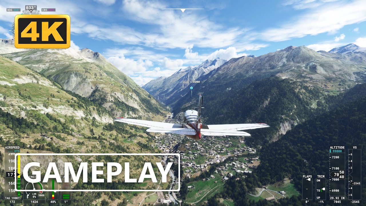 Microsoft Flight Simulator Xbox Series X Gameplay 4K | ALPS
