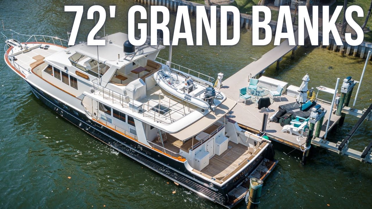 Путешествие на 72-футовой яхте Grand Banks Aleutian Raised Pilothouse Yacht