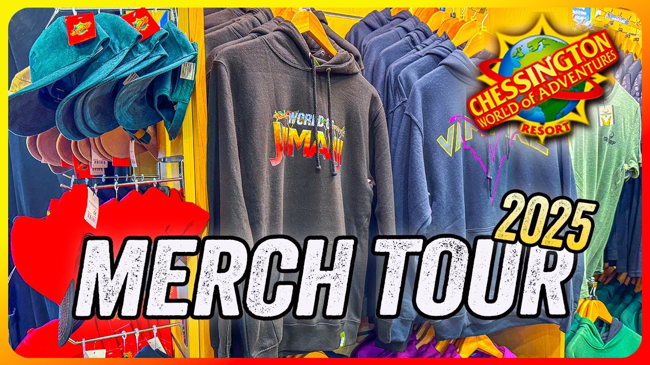 Chessington World of Adventures SHOP TOUR! 2025