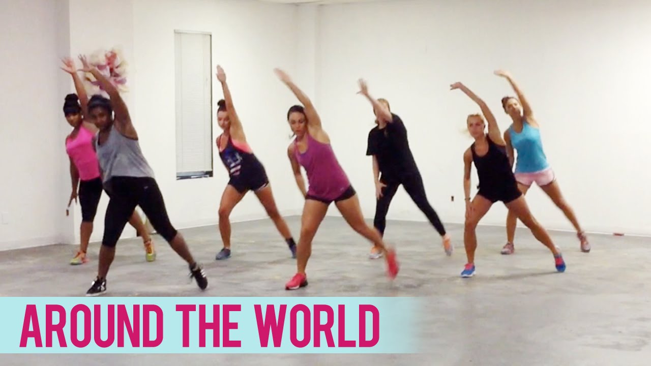 Natalie La Rose - Around The World ft. Fetty Wap (Dance Fitness with Jessica)