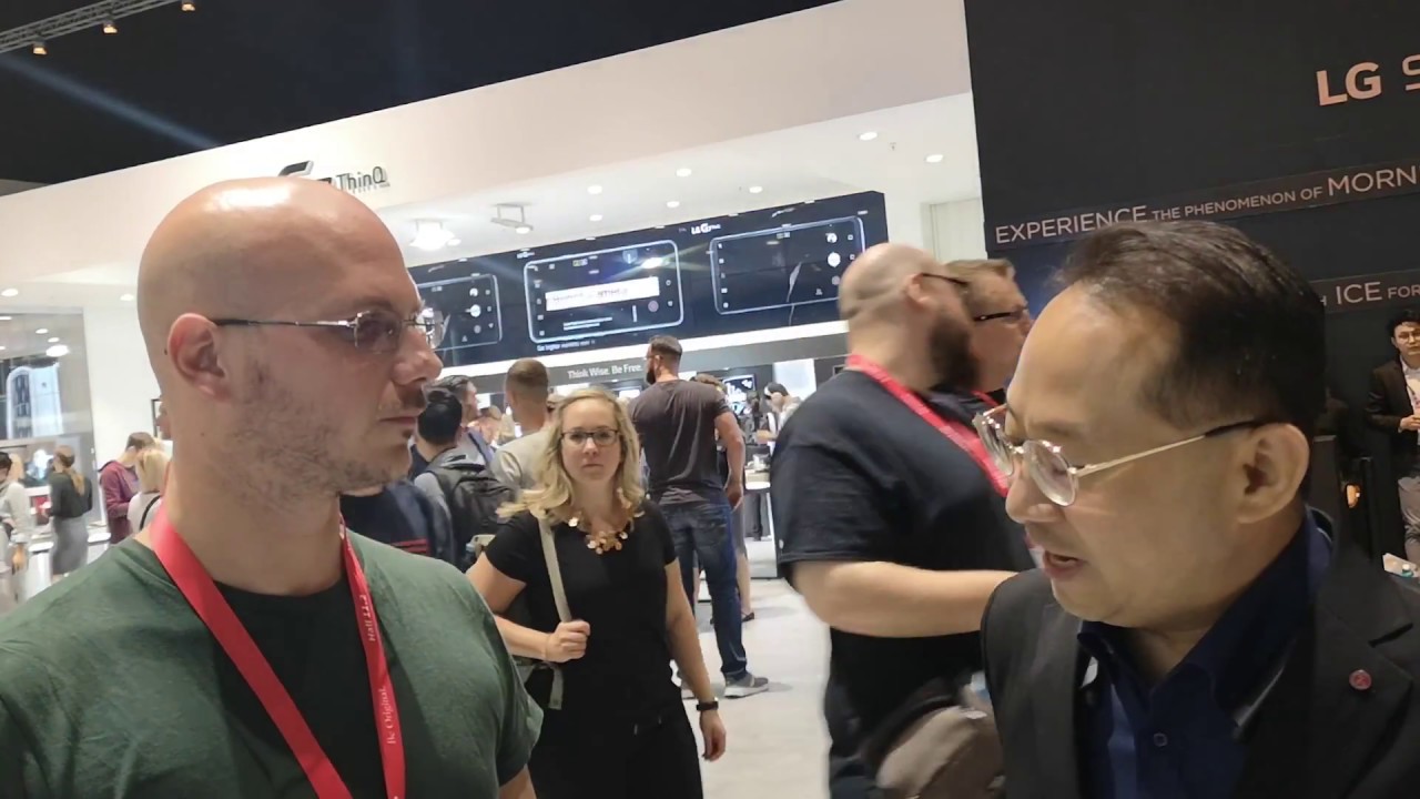 Ken Hong, LG Electronics Interview (IFA 2018)
