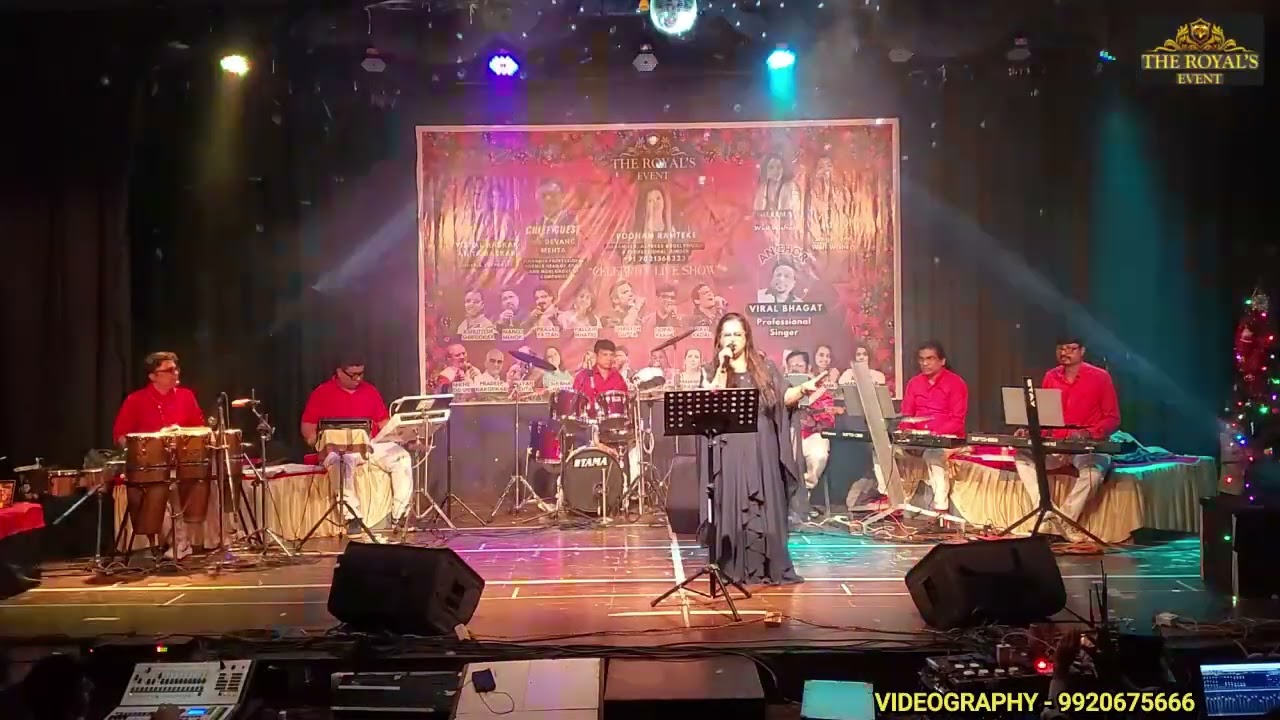 Dhoom Machale & Chikni Chameli Medley-Shrikala | Live at The Royal’s Event- Celebrity Live Show 2025