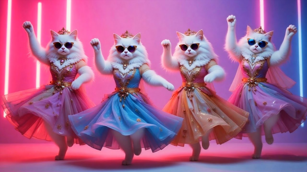 बिल्ली का डांस वीडियो | Cat videos | funny cat dance 😻💃| Videos for cats billi dance | #dancingcat