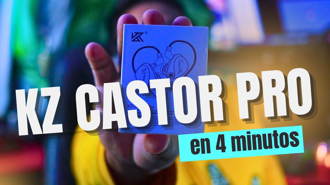 KZ CASTOR PRO 🎧 los mejores audifonos en 2025