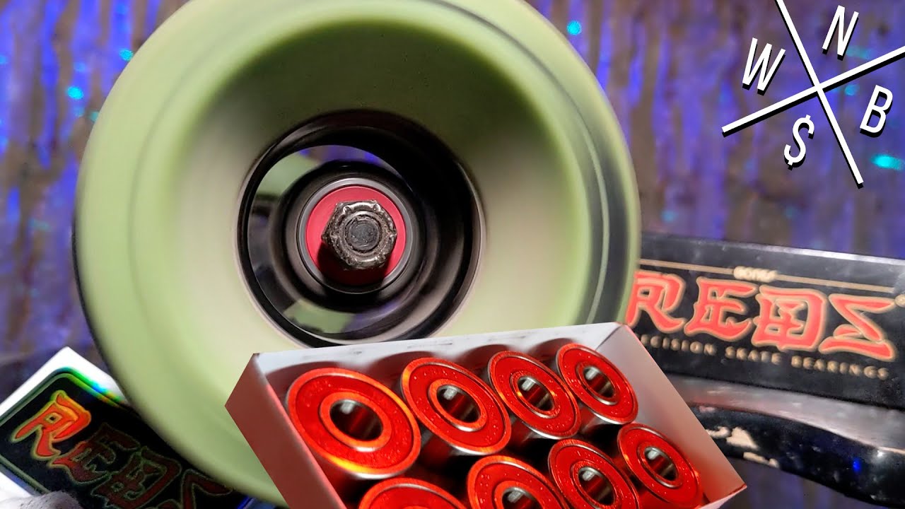 Bones Reds Precision Skate Bearings - Installation & Review