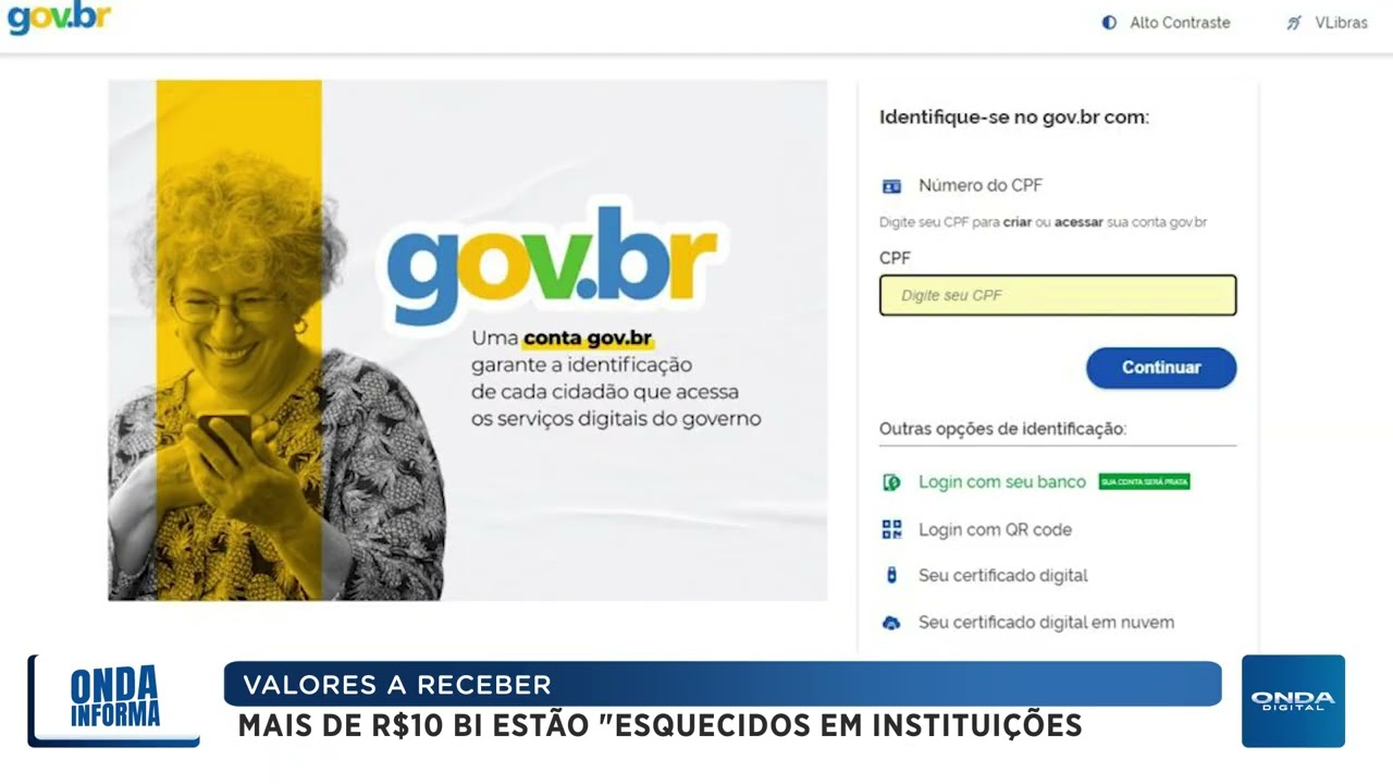 VALORES A RECEBER | Mais de R$ BI estão “esquecidos” em instituições