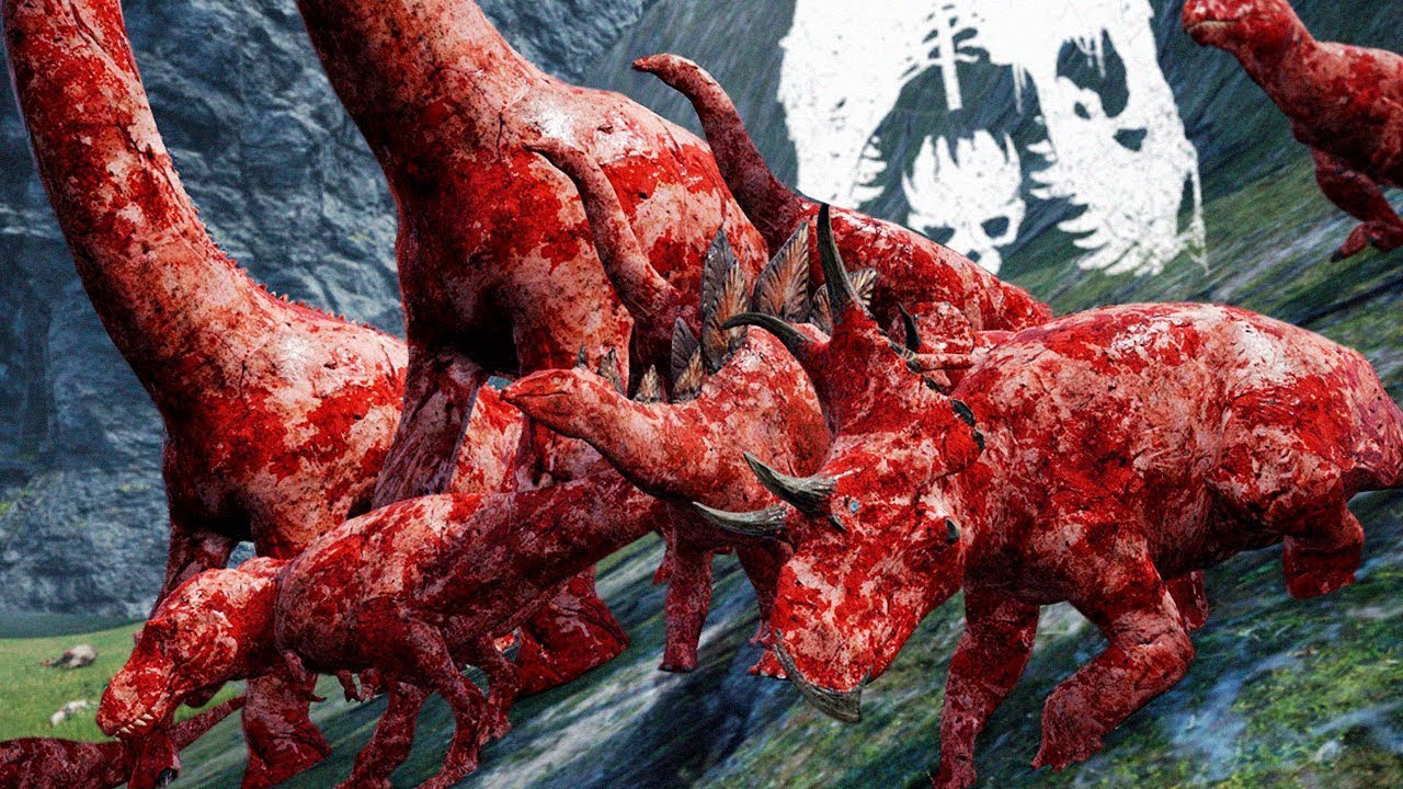 Invasão de Dinossauro Zumbi!! The Walking Dead Dinosaur! Jurassic Dead | The Isle Evento | (PT/BR)