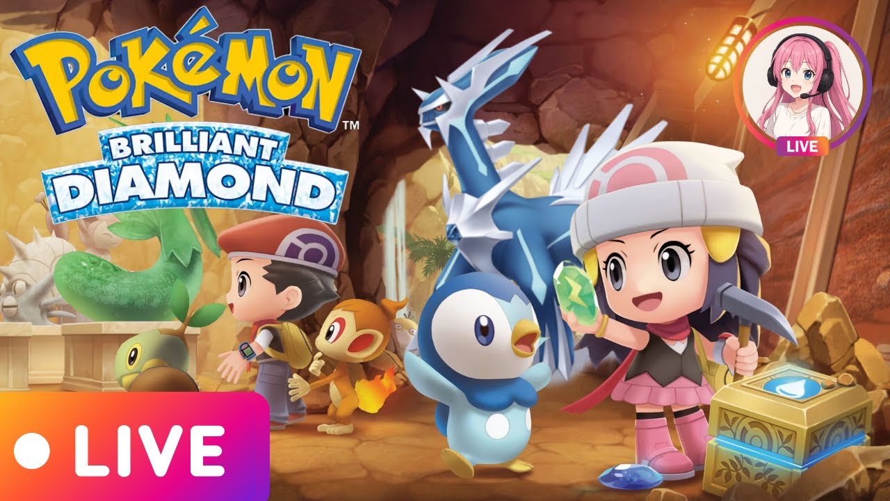 🔴 Join me on my first ever adventure of Brilliant Diamond! {8}