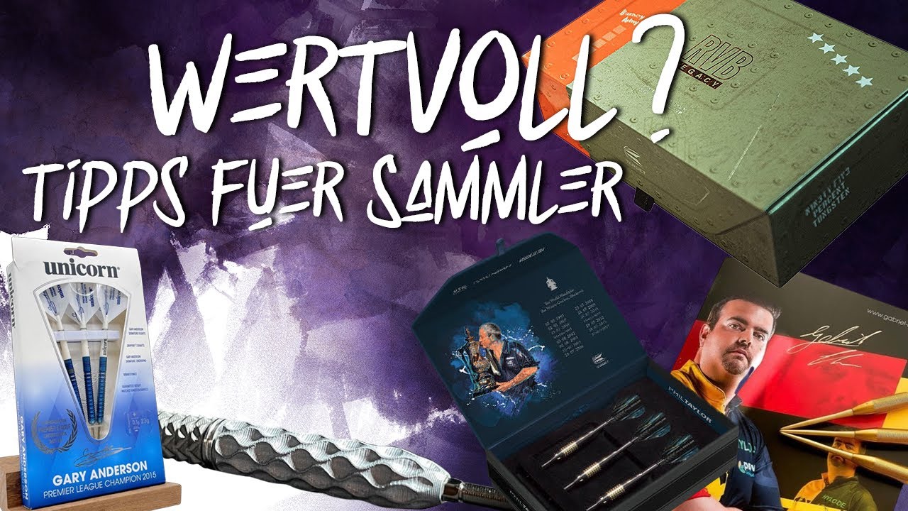 DART SAMMLERSTÜCKE | Was sind sie heute wert? | +Tipps +aktueller Markt