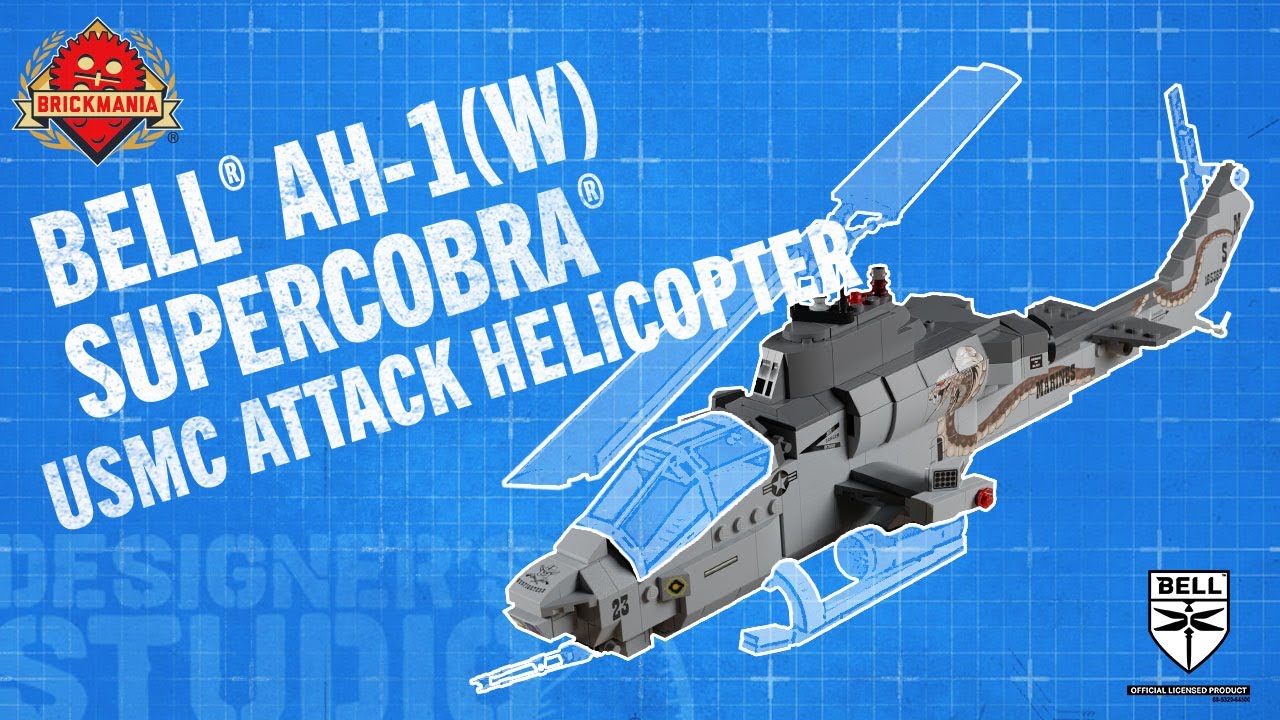 Bell AH-1(W) Supercobra - Brickmania Designers Studio