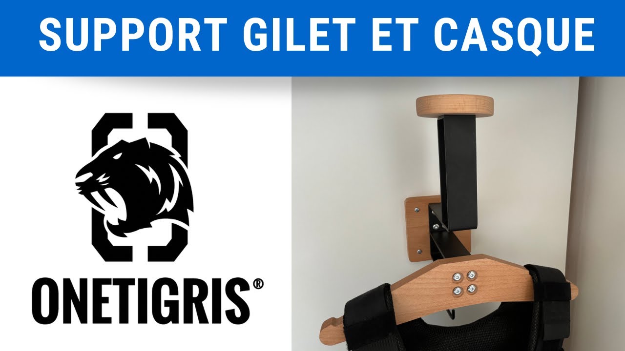 Support de gilet tactique 🪖 parfait pour avoir votre matos accessible et décoratifs #onetigris