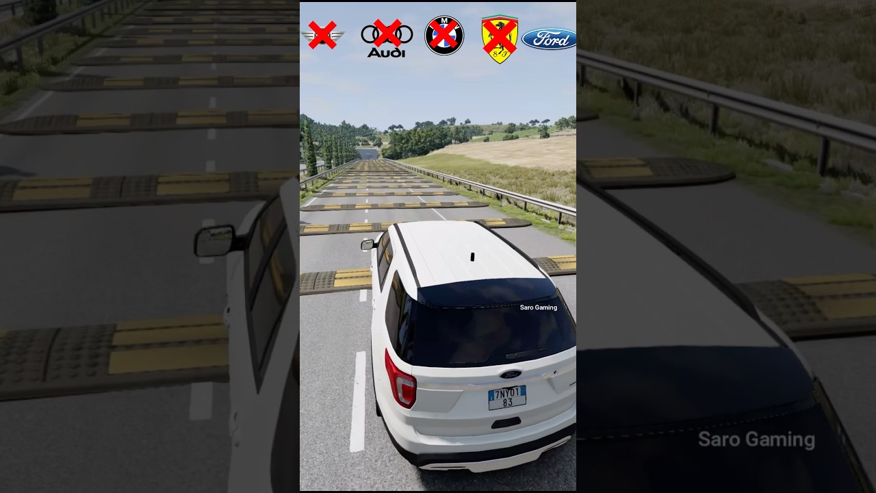 Cars Vs Extreme Speed Bumps Part 2 | BeamNG Drive
