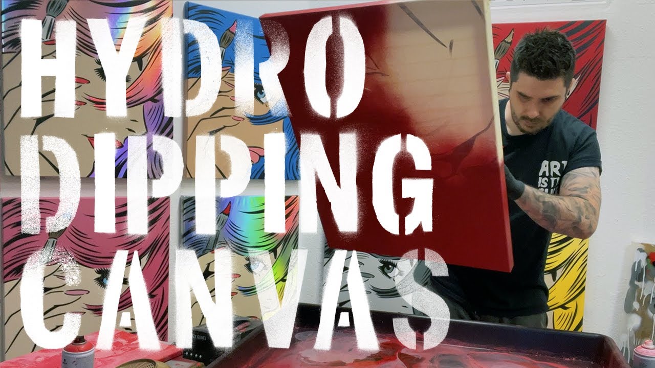 Hydro Dipping Meets Pop Art – You Won’t Believe the Result!