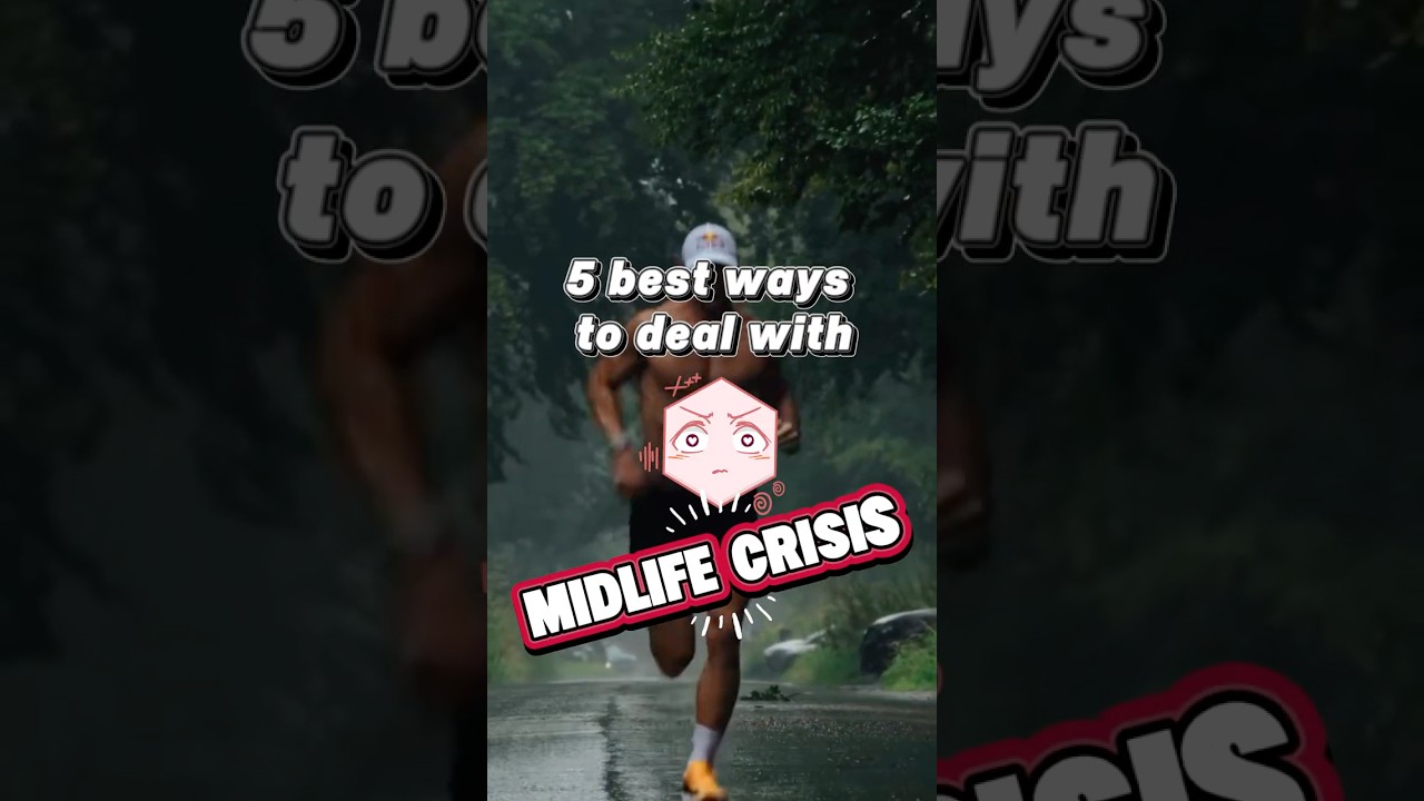 5 Ways to Crush Your Midlife Crisis w/ Confidence  #MentalHealth #GoalSetting #Motivation  #Midlife