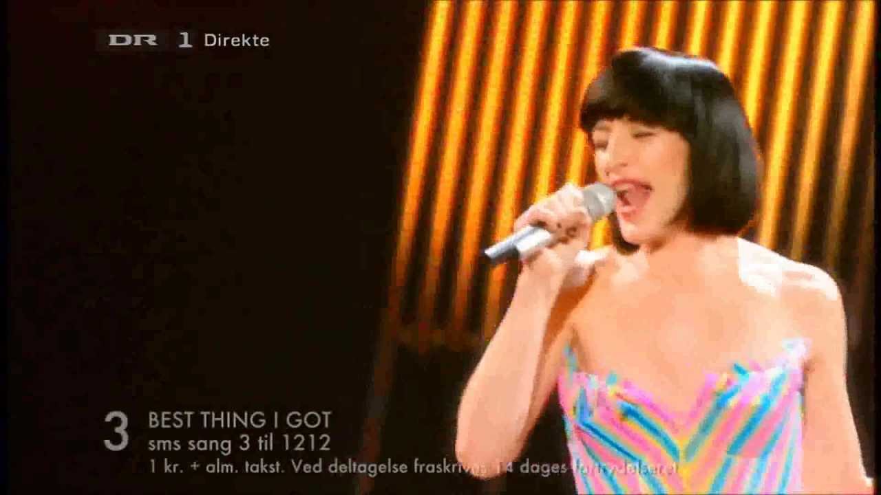 Aya - Best Thing I got (Live in Dansk Melodi Grand Prix 2012) HD