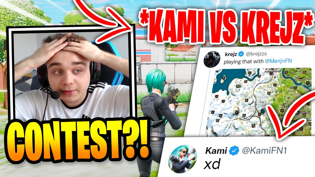 😨 KAMI I KREJZ *CONTESTUJĄ SIĘ* O NOWĄ MIEJSCÓWKĘ W CHAPTERZE 3! ~ KULARZ SZOTY