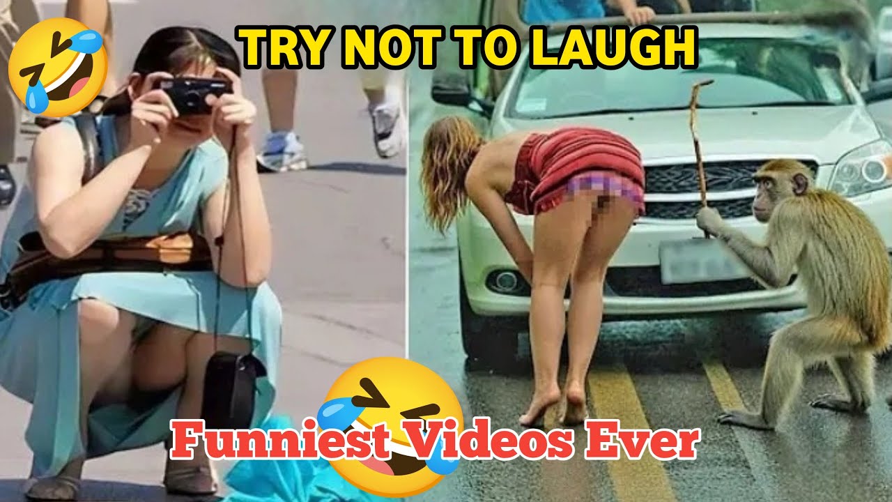 Попробуй не засмеяться! Челлендж! 🤣 | Самое смешное видео в мире, серия 32