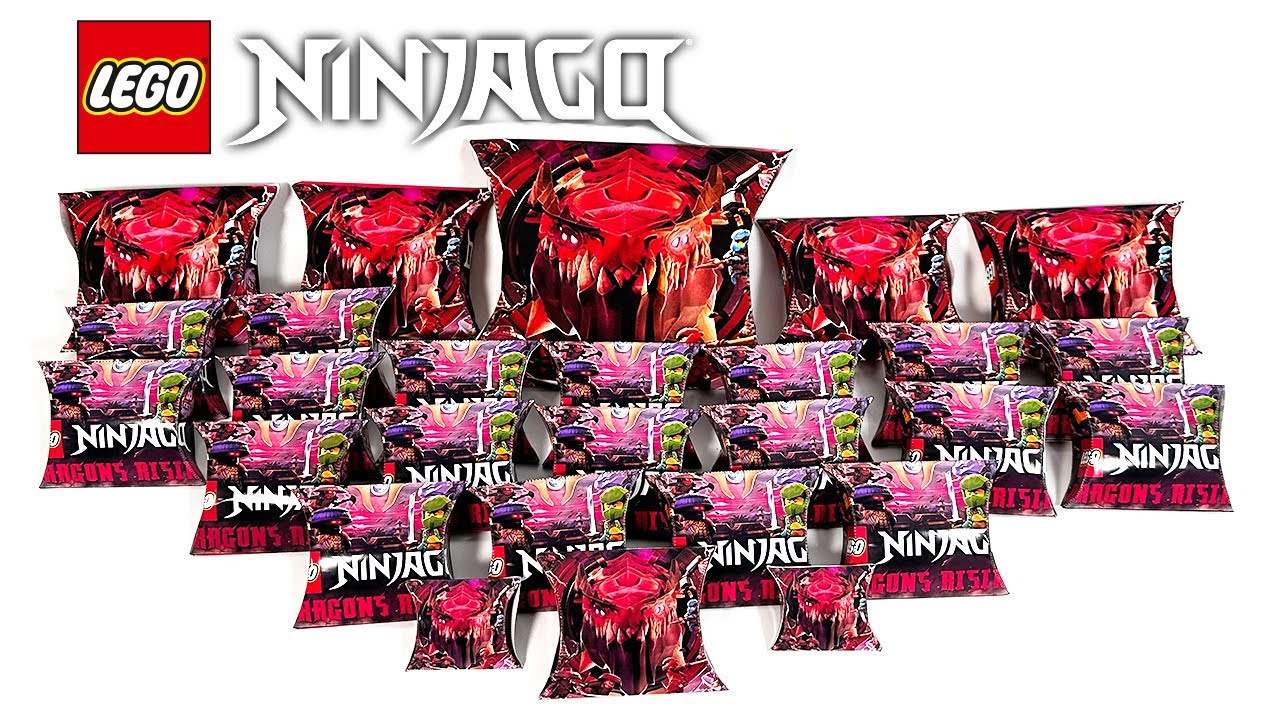 Mystery LEGO Ninjago Blinde Bags Minifigures - 25+ Pack Opening!