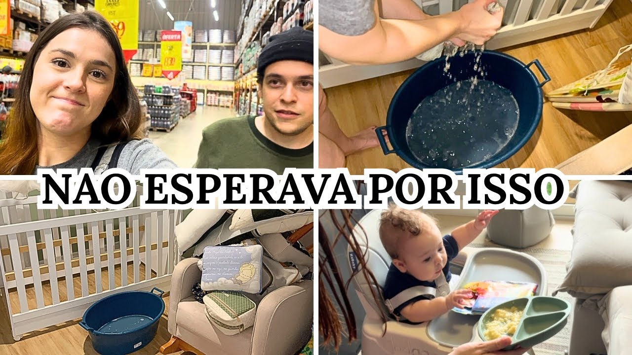 Rotina com bebê de 6 meses… eu NÃO esperava que isso fosse acontecer